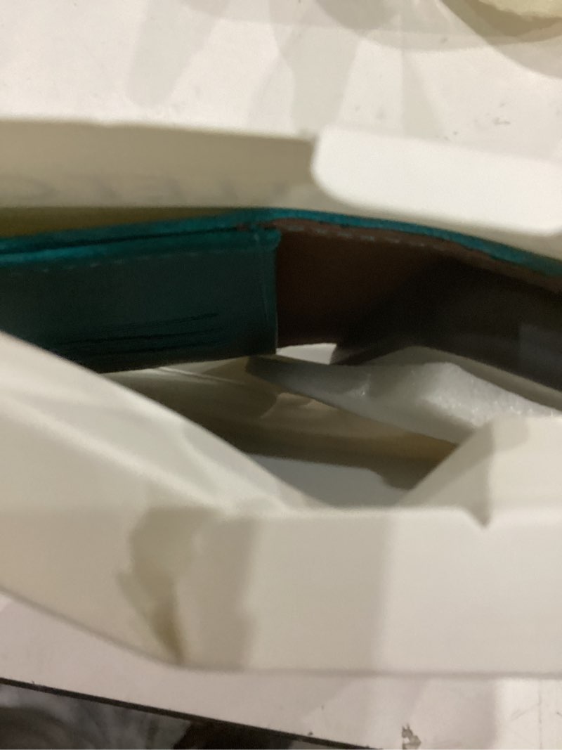 Condition photo showing As Is for SUANPOT for Samsung Galaxy A15 5G Wallet case with RFID Blocking Credit Card Holder,Flip Book PU Leather Protective Cover Women Men for Samsung A15 Phone case Blue Green