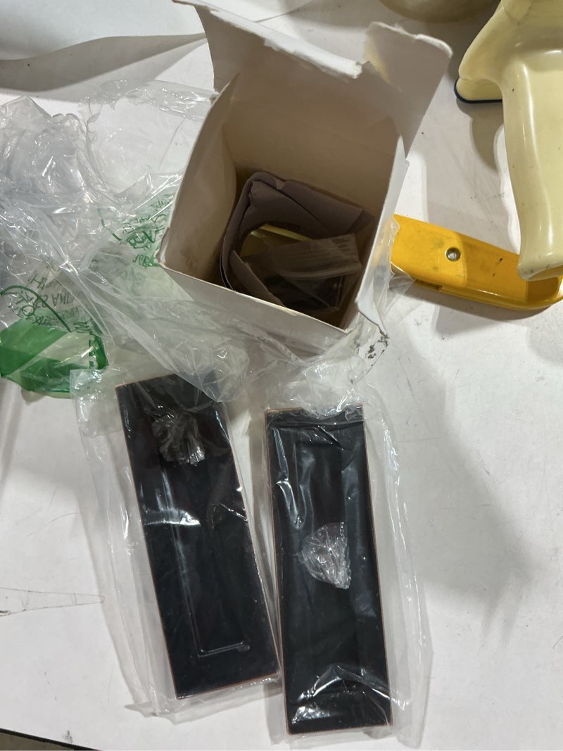 Condition photo showing New/Like New for similiar product pocket door handles and edge pull oil rubbed bronze,6inch pull hardware latch,recessed finger flush pulls,for closet,sliding,barn door model a oil rubbed bronze