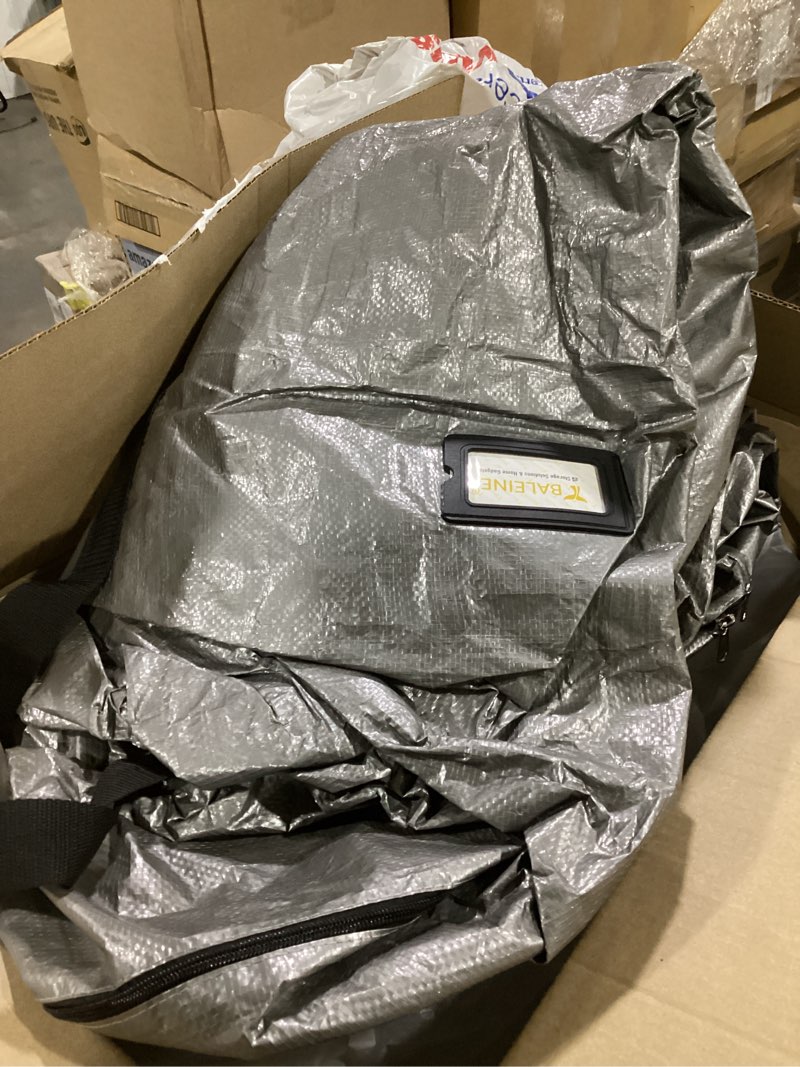 Condition photo showing Good Condition for extra large storage bags, 98 gallon xxl jumbo large moving bags heavy duty, storage totes boxes supplies for college, foldable duffle bag for travel, christmas tree bag, 56x27x15inch - 1pack 56\" x 27\" x 15\" blue - 1 pack