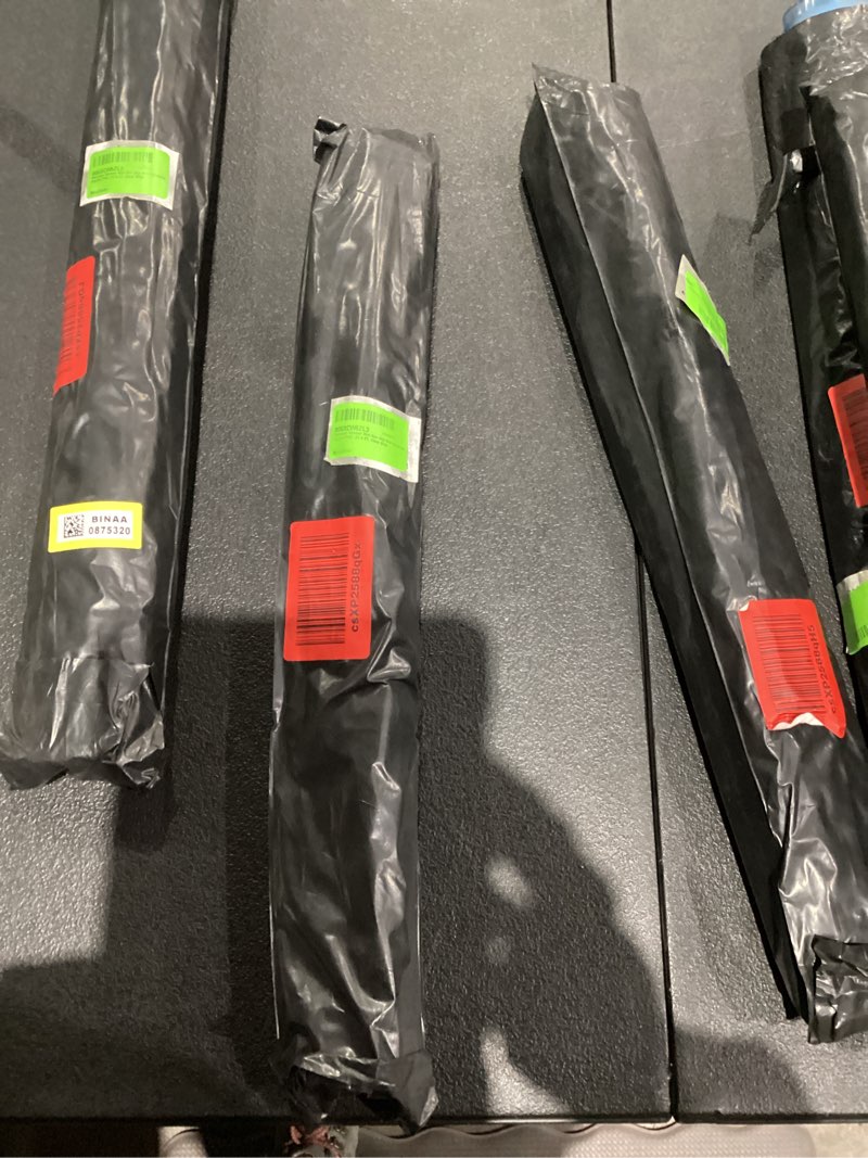 Melange Shower Mat Non Slip Anti Bacterial Square PVC, 21 x 21, Clear Blue