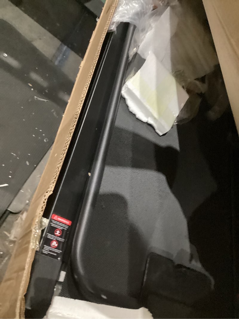Condition photo showing Good Condition for portable treadmill with incline, 3.0hp walking pad with handle bar, 3-in-1 foldable treadmill for home office small space with quiet brushless, 300 lbs capacity silver black1