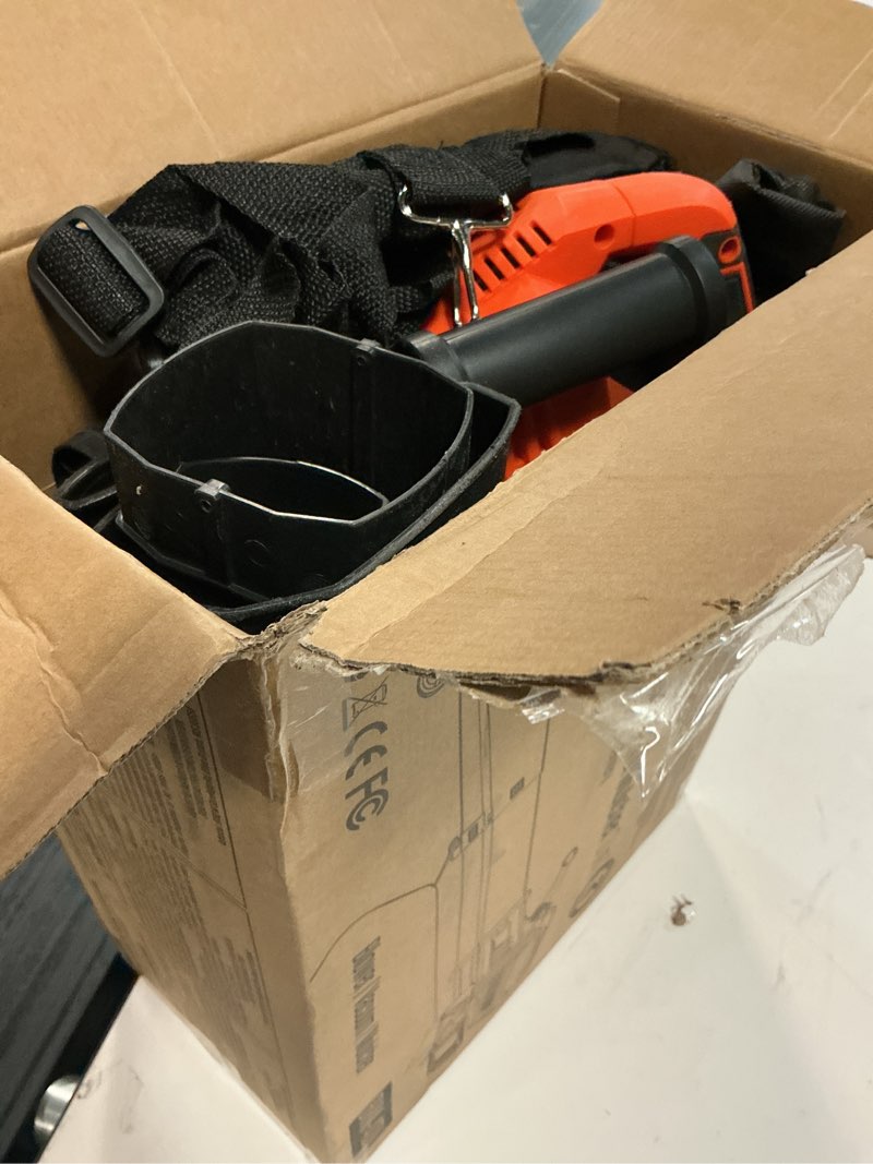Condition photo showing Good Condition for AIVOLT 40V Cordless Leaf Blower and Vacuum Mulcher Combo, Leaf Vacuum Cordless with 40L Bag, Brushless Motor, 2 * 4.0Ah Batteries for Effortless Lawn Cleanup