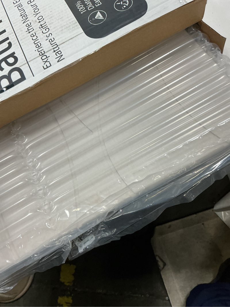 Condition photo showing Good Condition for Stone Bath Mat Diatomaceous Earth Shower Mat Non-Slip Super Absorbent Diatomite Stone Bath Mats for Bathroom Floor Quick Drying Natural Easy to Clean(23.6''×15.4" White)