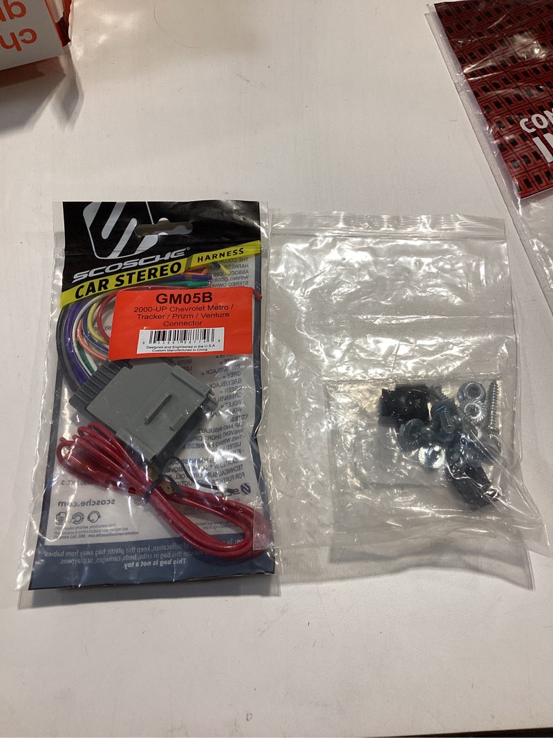 Incomplete  Scosche ICGM8BN Double DIN Radio Installation Dash Kit Compatible with Select 1992-2012 General Motors Vehicles - Complete Basic Aftermarket Car Stereo Install Kit - See Fit Guide Image for Vehicles Complete Installation Kit