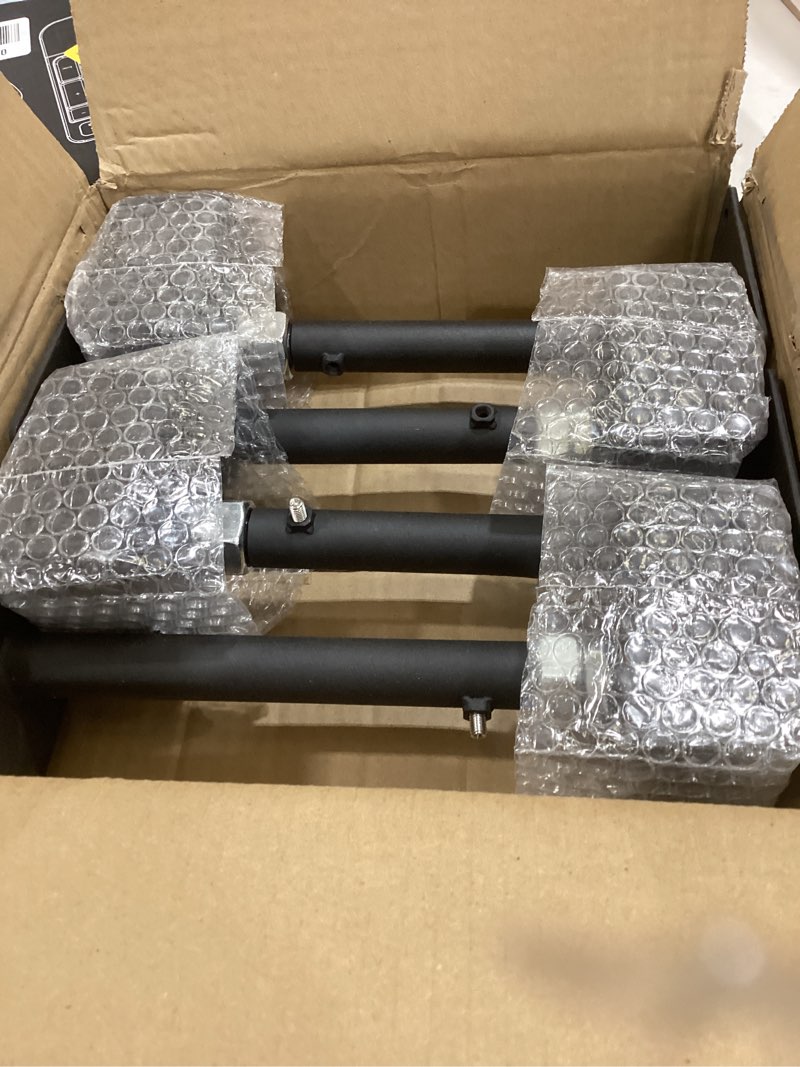 Condition photo showing Good Condition for 4 pack mini u-shaped screw jack for 4x2, 4x4, 4x6 joists - adjustable steel telepost with u-head, u-shaped floor jack, u-shaped post jack, 9-13 inch adjustment range u-cg-4 9-13