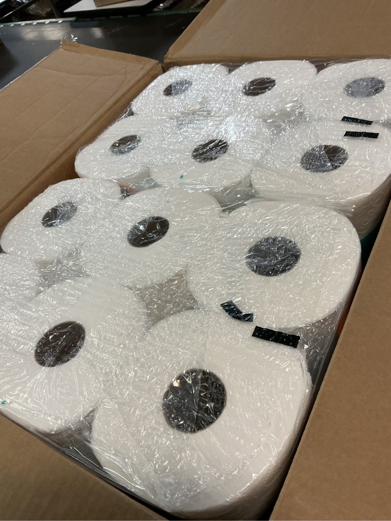 Condition photo showing New/Like New for Angel Soft Toilet Paper with Fresh Linen Scented Tube, 48 Mega Rolls = 192 Regular Rolls, Soft and Strong Toilet Tissue Mega 48 Rolls (320 Sheets)