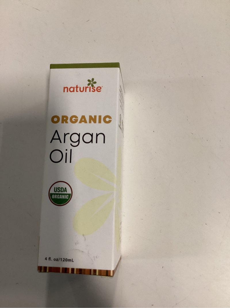 Naturise USDA Organic Argan Oil for Hair & Skin – 100% Pure Argan Oil of Morocco for Face, Skin Mois