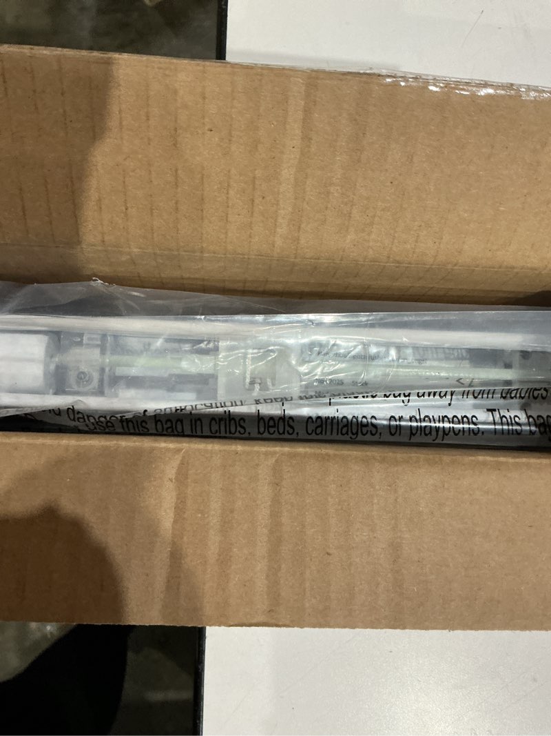 Condition photo showing New/Like New for vinyl mini blinds 1-inch cordless room darkening blind for windows - starting at $9.97 - (over 1,400 add'l custom sizes) vinyl blinds, mini blinds, window blinds cordless, white - 32" w x 64" h