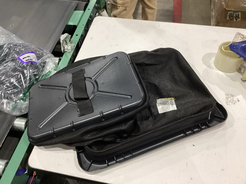 Condition photo showing As Is for kerlista grass bag assembly compatibility with mtd troy-bilt cub cadet craftsman 42 44 46 48 50 54 60 inch riding mowers 964-04096a 964-04090a 664-05104 664-04090a
