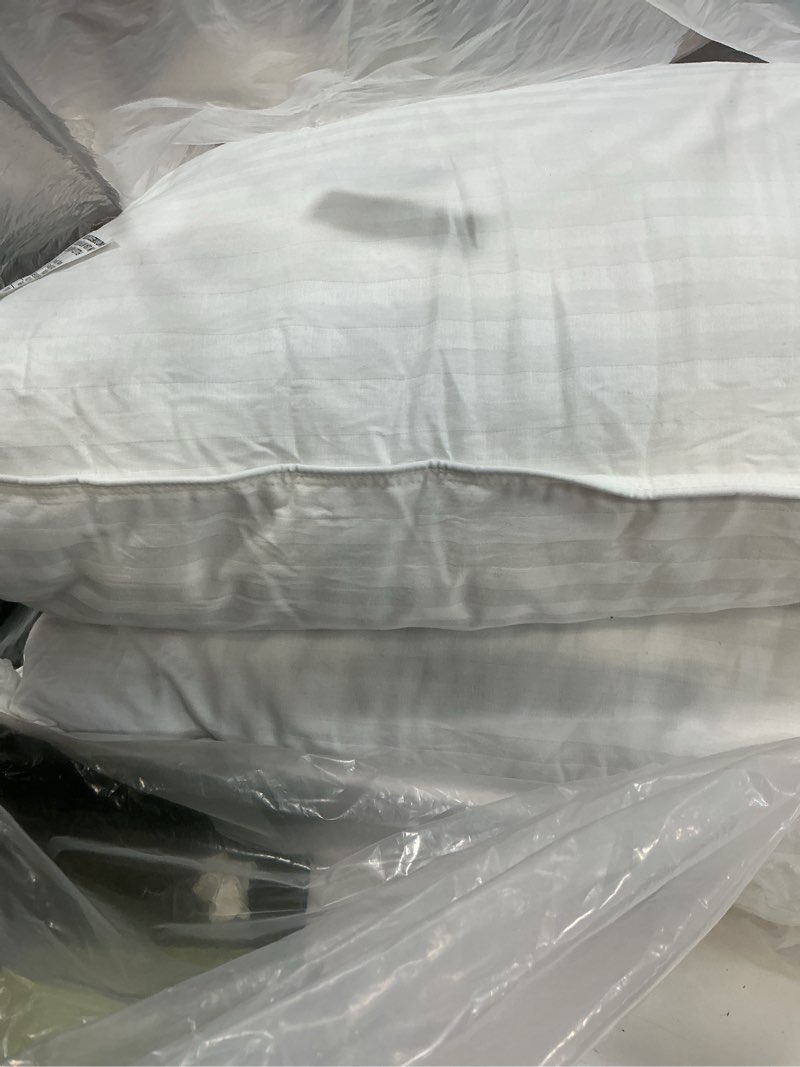 Condition photo showing As Is for Beckham Hotel Collection Shredded Memory Foam Pillow 2-Pack Queen | Adjustable Fill Cooling Bed Pillows for Side, Back & Stomach Sleepers Queen (Customizable Foam)