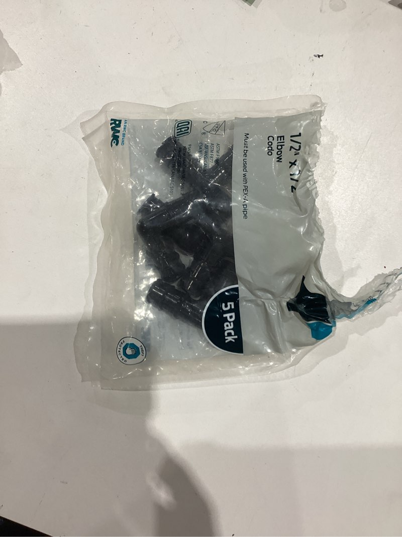 Condition photo showing Good Condition for https://www.homedepot.com/p/apollo-1-in-poly-alloy-pex-a-expansion-barb-90-elbow-5-pack-epxpae15pk/302741910