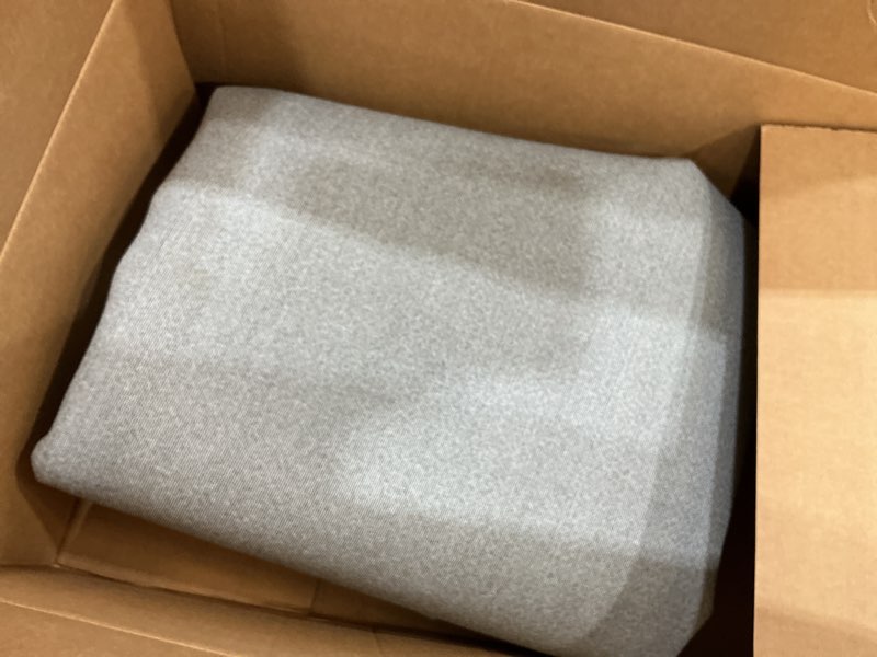 Condition photo showing As Is for 8x10 area rugs washable rug: anti-skid abstract modern living room rug soft thin carpets indoor floor non-shedding carpet for bedroom dining farmhouse nursery home office (white gray, 8'x10') white gray 8' x 10' (rectangular)