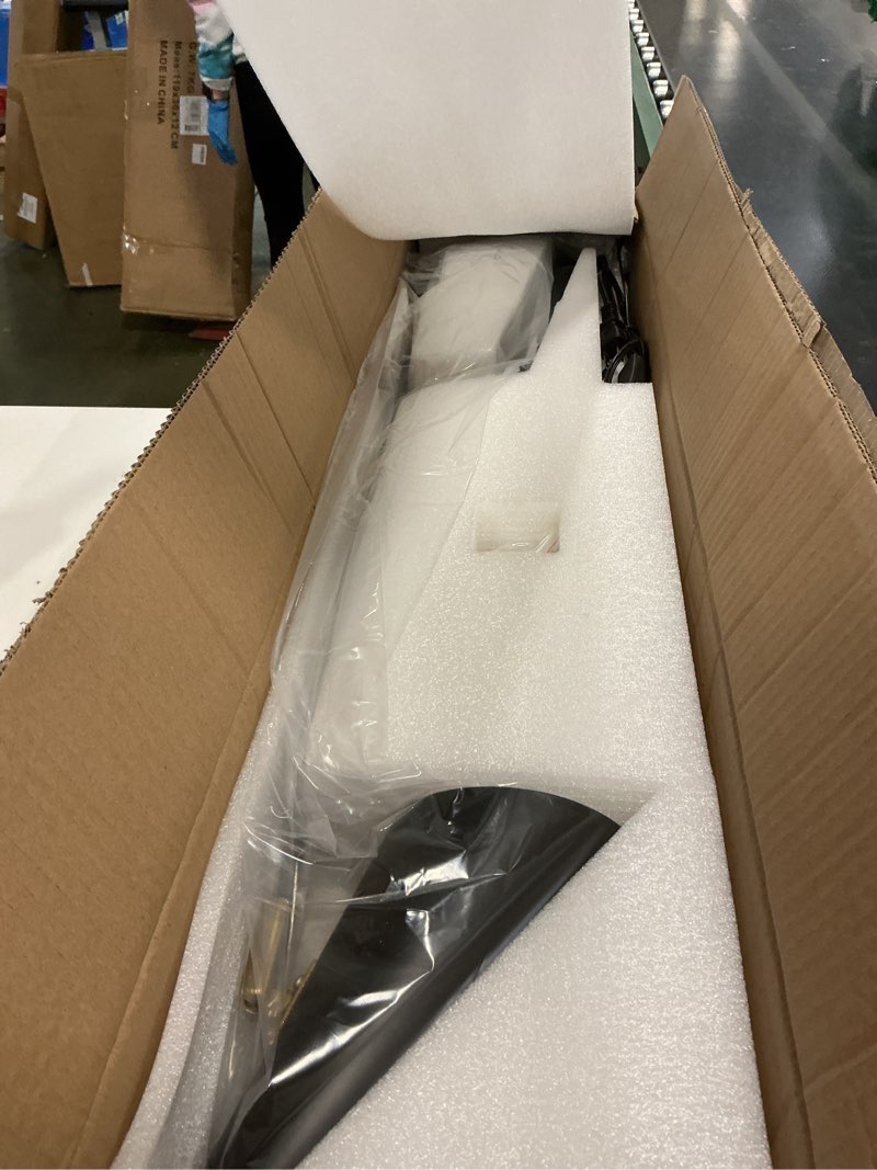 Condition photo showing Good Condition for Adjustable Swing Arm Wall Sconce - 360° Rotation & Dual Power Modes (Plug-in/Hardwired), Vintage Industrial Wall Mounted Light with Matte Black Finish, E26 Bulb Compatible for Living Room & Bedroom