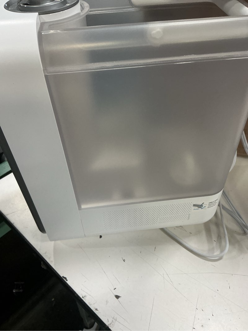 Condition photo showing As Is for levoit humidifier oasismist 4.5l - smart warm & cool mist - white - top fill
