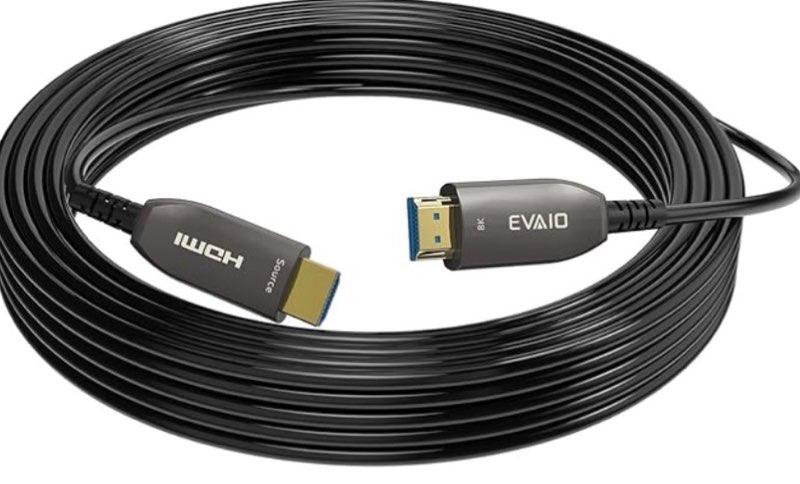 4K HDMI Cable 75 ft?Fiber Optic HDMI Cord (HDMI2.0b, 18Gbps, 4K 60Hz 4:4:4 RGB, 1080p), Ultra High S