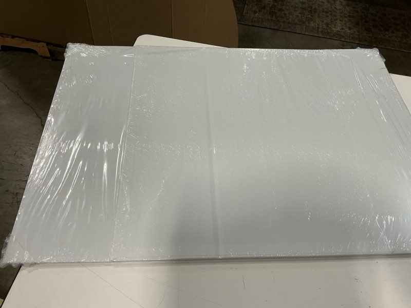 Condition photo showing As Is for extra large white collapsible gift box - 19x16x6 inches, rectangle groomsman proposal box with lid magnetic closure for wedding dress 1 count (pack of 1) white
