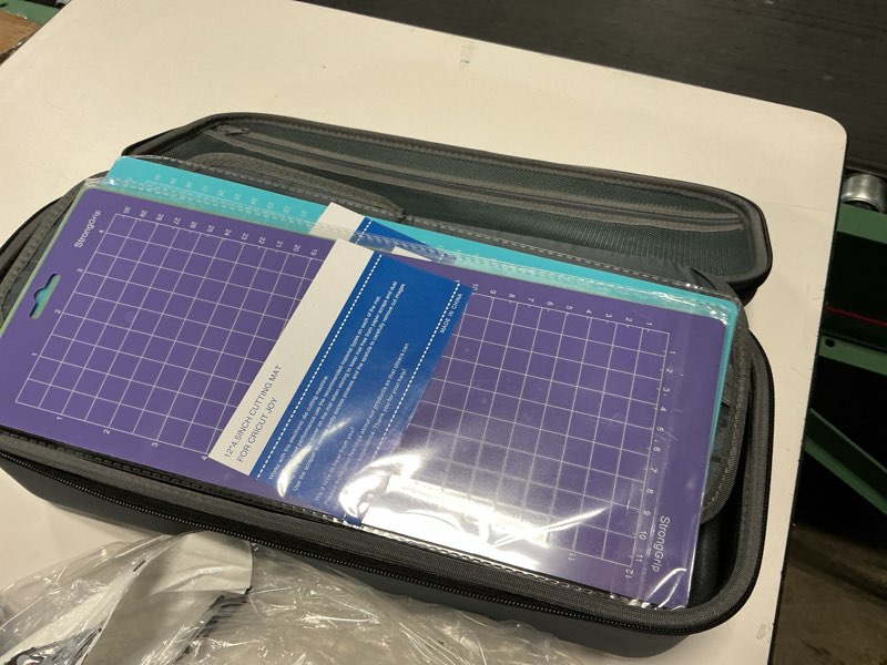 Condition photo showing New/Like New for hard travel case for cricut joy,carrying cases for cricuts easy press mini with 3 cutting mats,waterproof durable portable storage bag for craft pen set, cutting mat and cricut joys accessories cricut joy carrying case