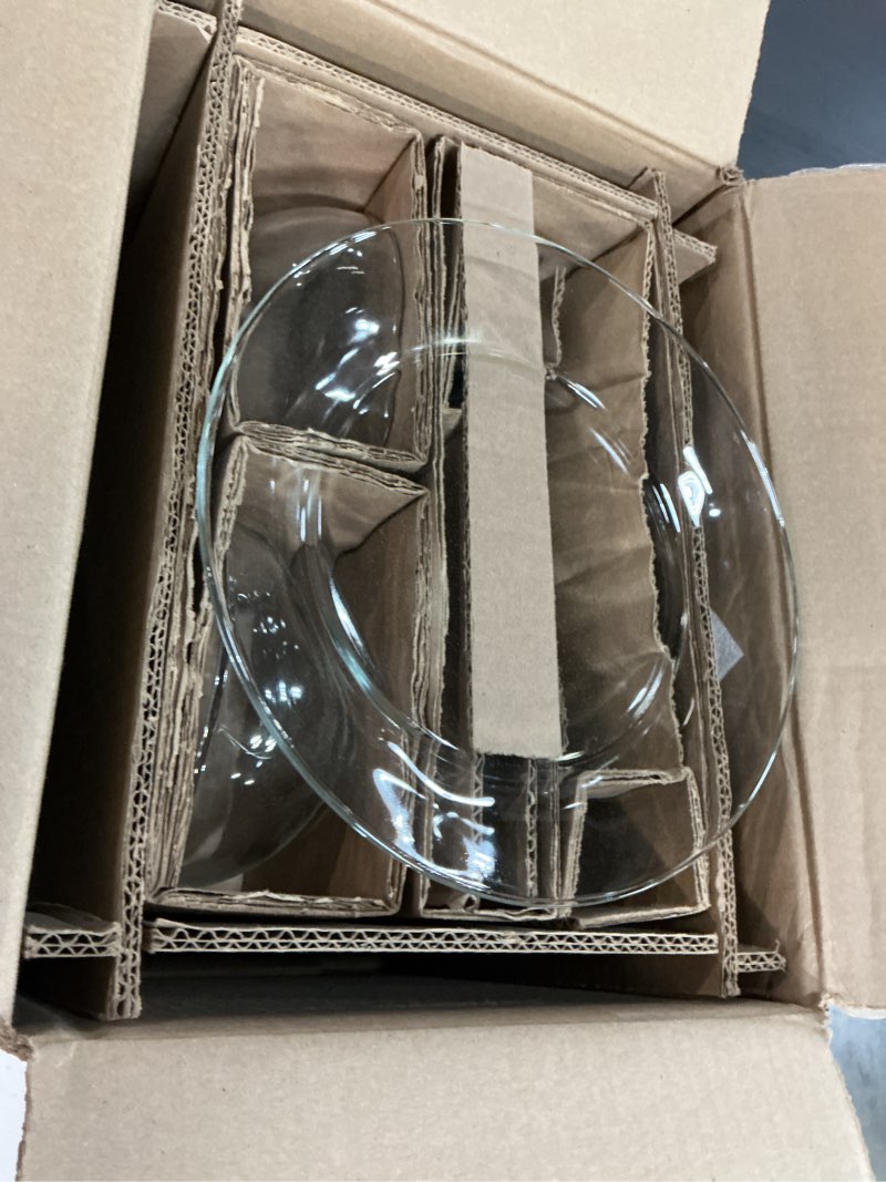 Condition photo showing Good Condition for mainstays 12-piece square clear glass dinnerware set