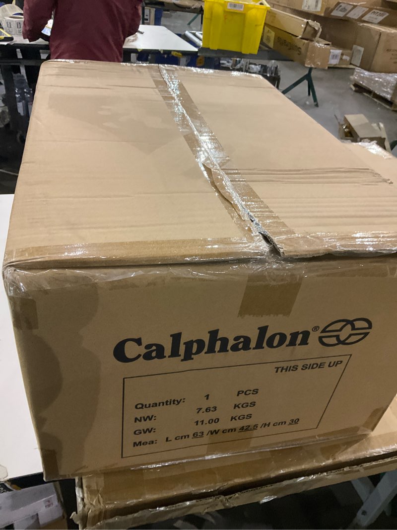 Condition photo showing As Is for Calphalon® Hard-Anodized Nonstick 10-Piece Cookware Set NEW 10-Piece Set