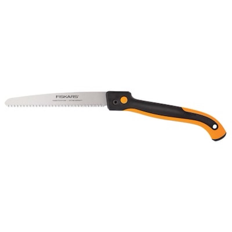 fiskars powertooth 10-in steel folding pruning saw