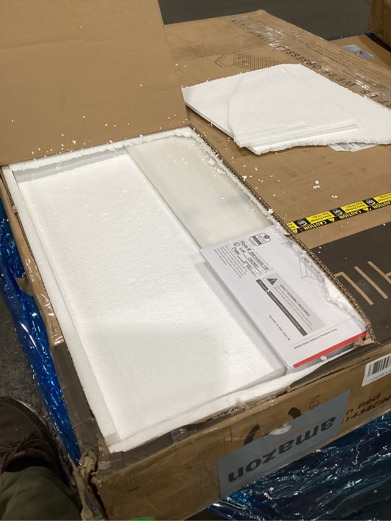 Delta Children Upholstered Twin Bed, Rose Pink