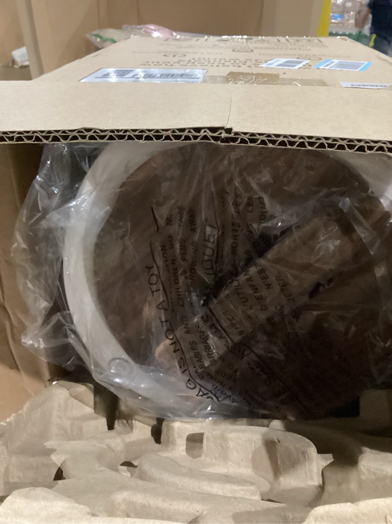 Condition photo showing Good Condition for Keenray Towel Warmer, Luxury Towel Warmer Bucket, Large Towel Warmers for Bathroom, Auto Shut Off, Fits Up to Two 40"X70" Oversized Towels, Bathrobes, Blankets, PJ's and More, CL1 A Creamy White 13" (L) x 13" (W) x 19" (H)