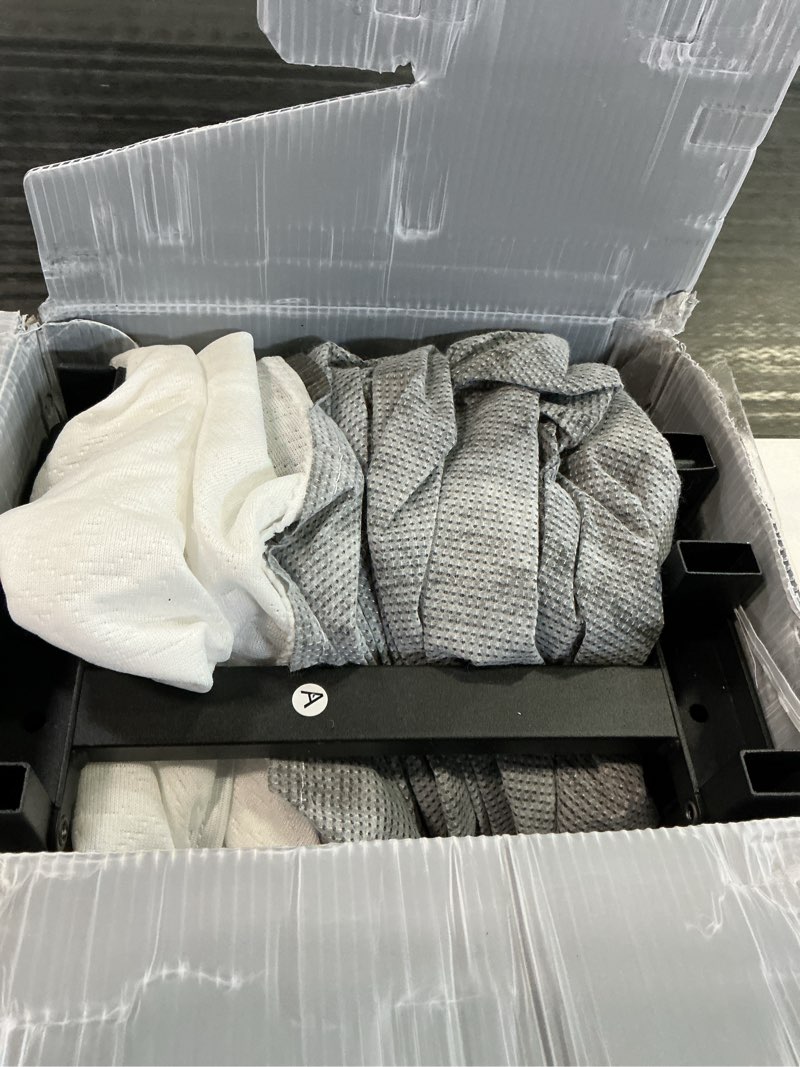 Condition photo showing As Is for 9 Inch King Box Spring, High Profile King Size Box Spring Only, Sturdy Metal Frame Mattress Foundation, Easy Assembly, Noise-Free