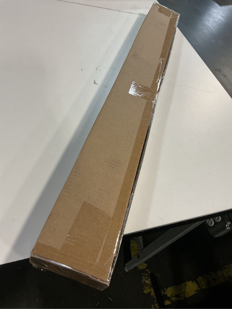 Condition photo showing New/Like New for LazBlinds No Tools No Drill 1" Vinyl Mini Blinds, Cordless Blinds for Windows, Light Filtering Horizontal Window Blinds & Shades, 34 1/2" W x 48" H, White Cordless-white 34 1/2" W x 48" H