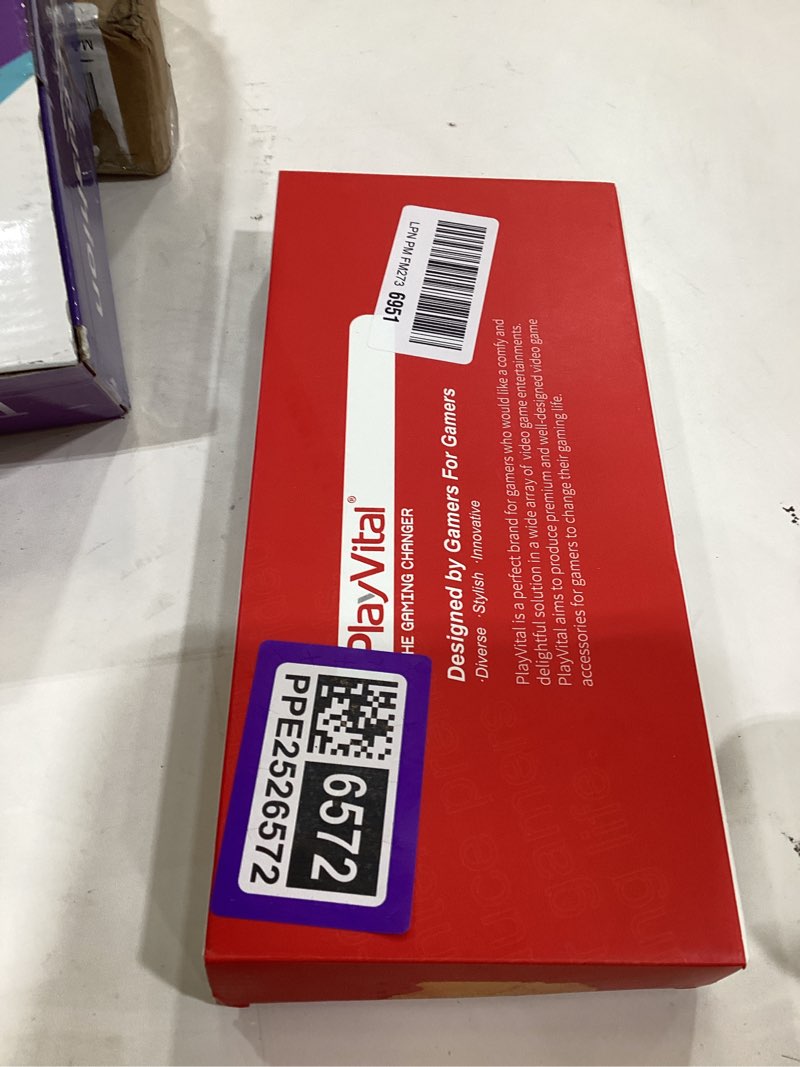 Condition photo showing New/Like New for PlayVital for Switch 2 Beyond-Grip Dockable Case, Interchangeable FPS/Omni Ergonomic Grips + Military-Grade Drop Protective Cover + 2 Joystick Caps for Nintendo Switch 2 (Blue & Orange)?