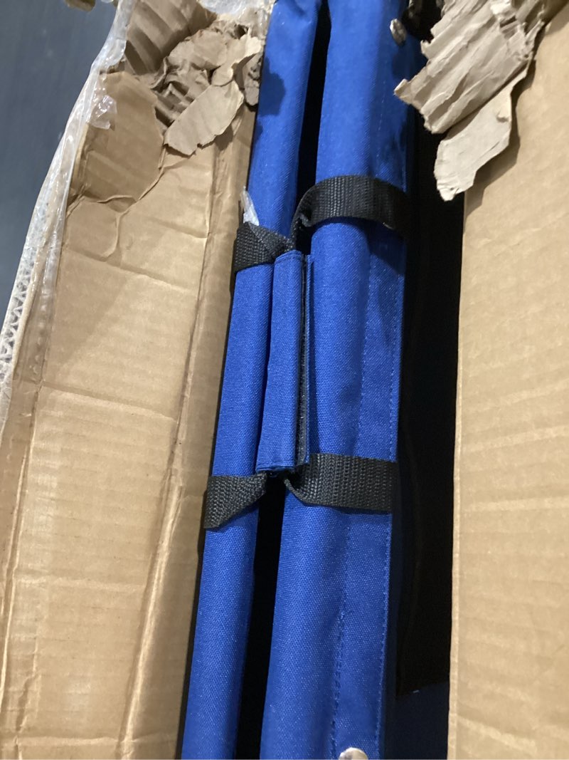 Condition photo showing Good Condition for mattam collapsible basket trucks service carts with wheels for material handling, 265 lbs capacity?21" l x 18.9" w x 35.4" h (blue)