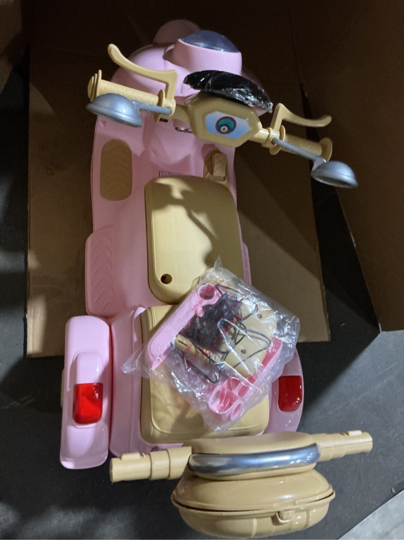Condition photo showing Good Condition for 3-wheel kids electric motorcycle scooter 