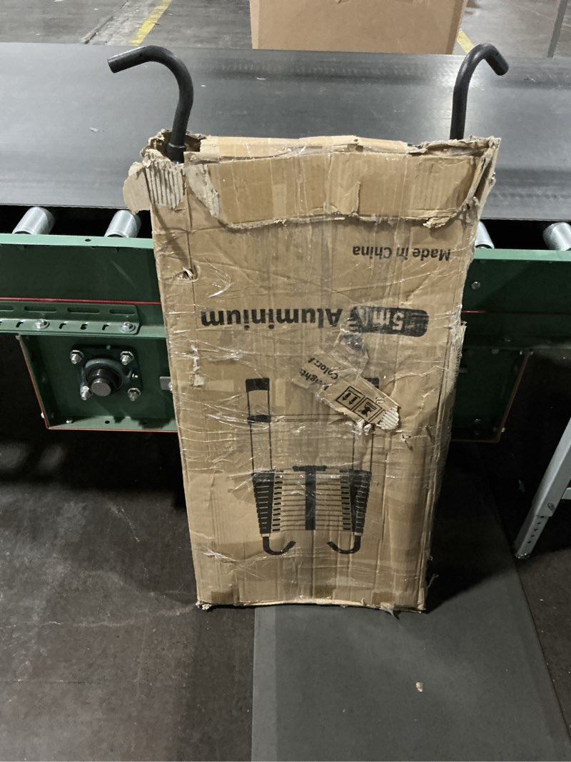 Condition photo showing Good Condition for Telescopic Ladder, 20.34FT RIKADE Aluminum Telescoping Ladder with Stable Hook and Non-Slip Feet, Portable Extension Ladder for Household and Outdoor Working 330lb Capacity Black 20.3 FT