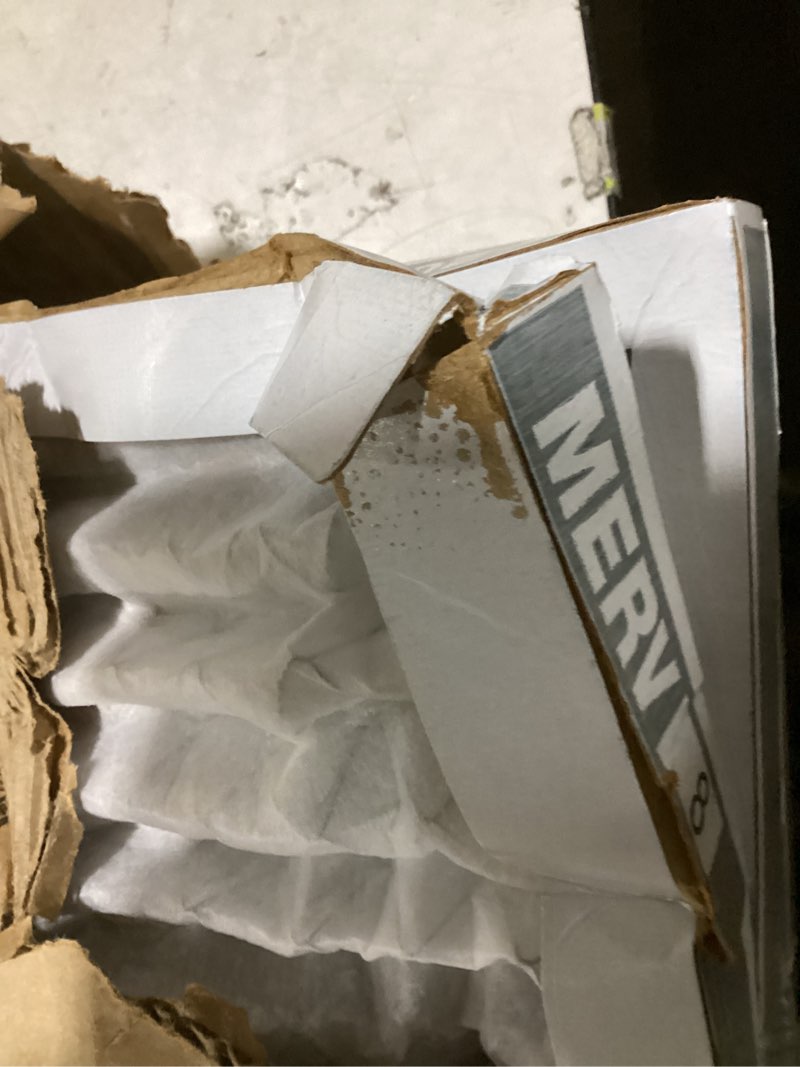 Condition photo showing Good Condition for amazon basics 14x20x1 air filter, merv 8 ac furnace filters, allergy control, electrostatic, removes dust pollen and lint, 6-pack (actual size: 13.75" x 19.75" x 0.75") 14x20x1 merv 8