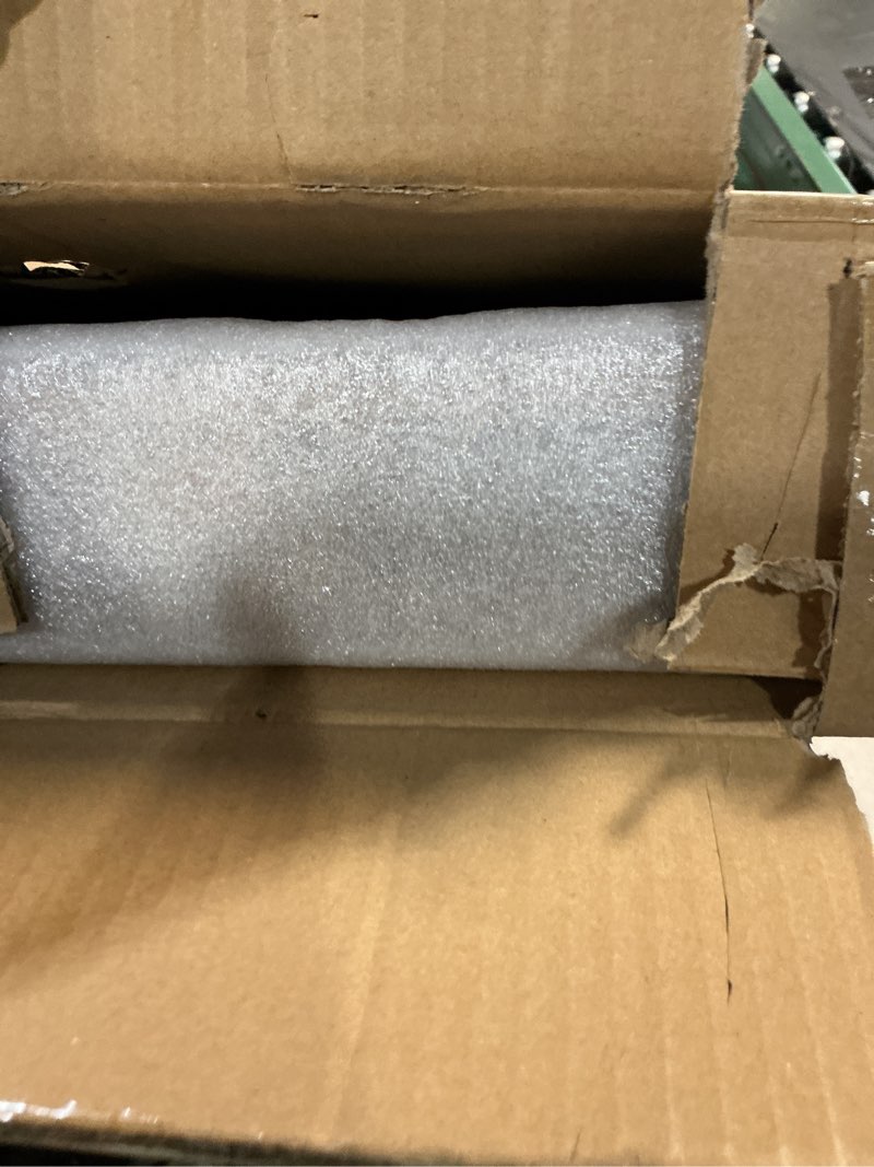 Condition photo showing New/Like New for Challenge Coin Display Case, Lockable Military Coin Holder Cabinet with Removable Star Board & HD Tempered Glass Door (27.6" L x 18.1" W), Solid Wood Wall Mount Coins Collection Rack Stand Charcoal Brown