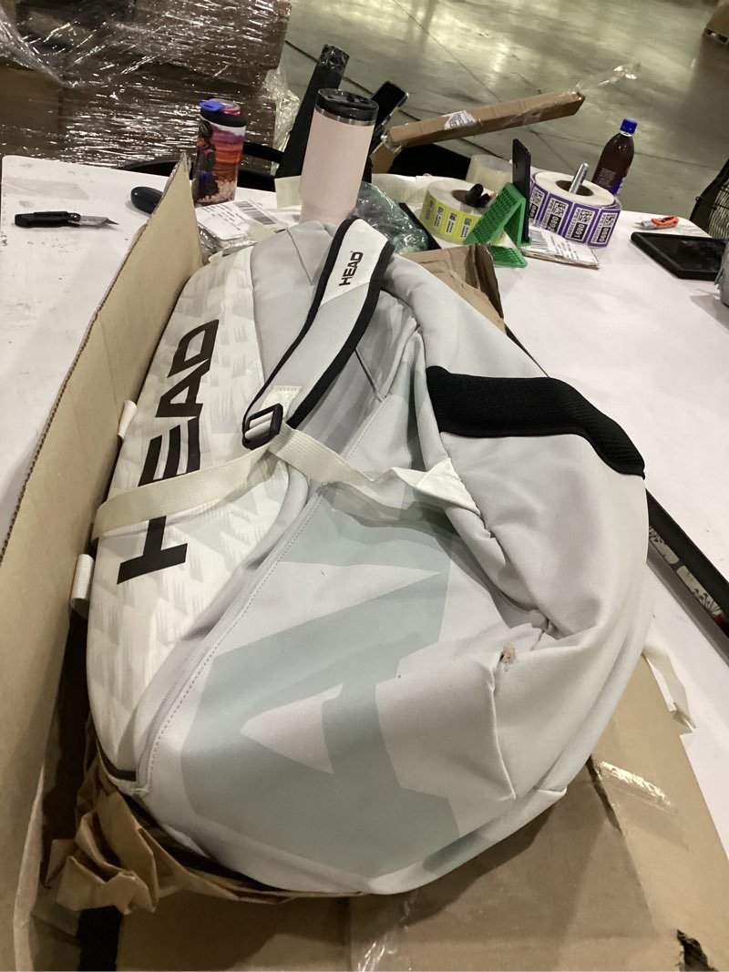 Condition photo showing As Is for head pro x racquet bag m yubk