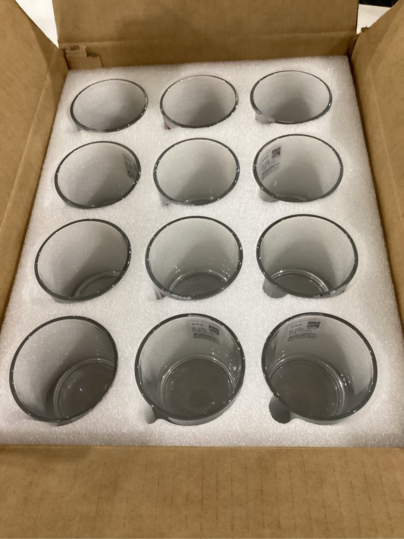 Condition photo showing Good Condition for qappda clear drinking glasses - 7oz old fashioned cocktail glass, heavy base rocks glass for bourbon, juice, beverages & shot glasses - 12 pack 7oz / 12pack