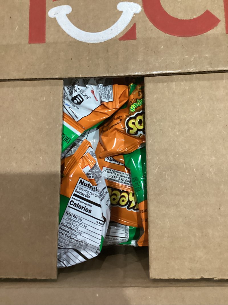 Condition photo showing New/Like New for Cheetos Cheese Flavored Snacks, Cheddar Jalapeno Crunchy, 1 Ounce (Pack of 40) Cheddar Jalapeno Crunchy 40 Count (Pack of 1)