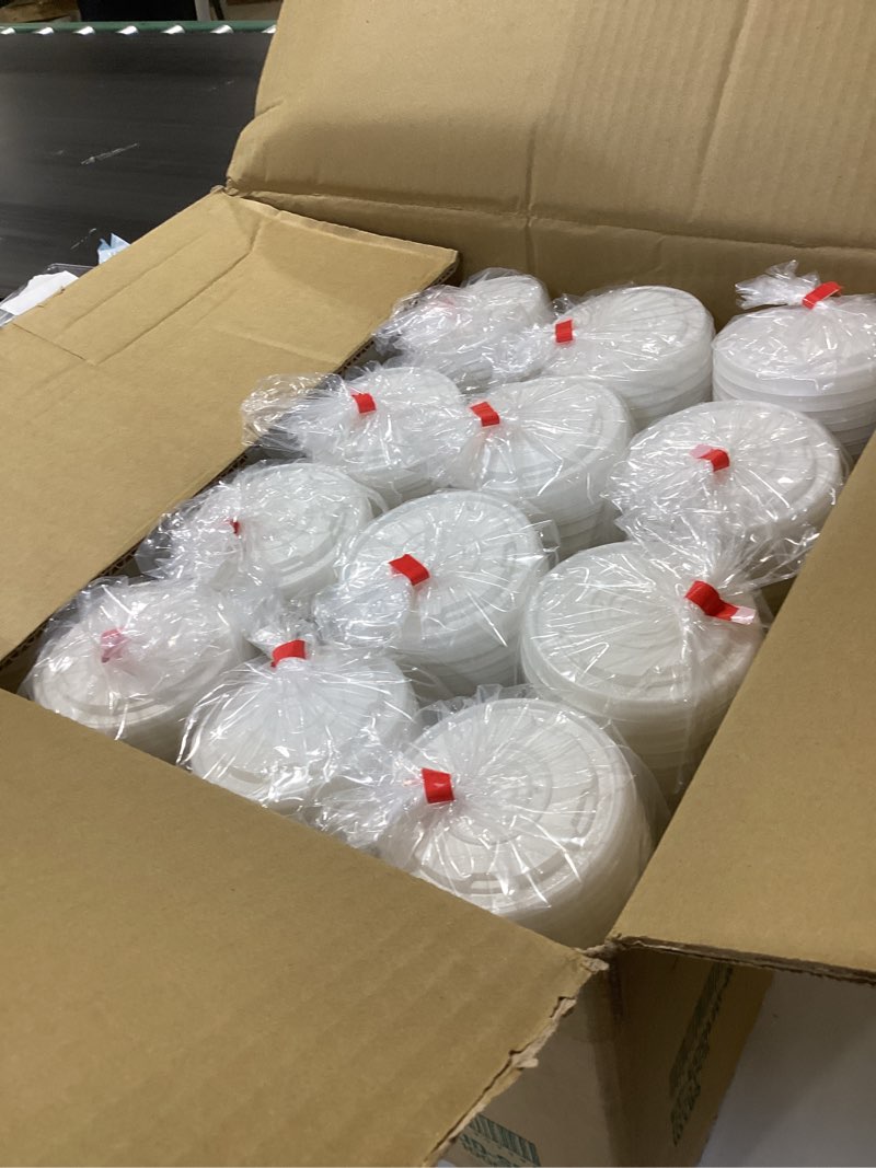 Condition photo showing Good Condition for eco-products greenstripe compostable plastic cup sip lids, case of 1000, fits 9oz & 12-24oz cups, made from pla renewable plant based plastic, clear for visibility 9oz & 12-24oz sip lid