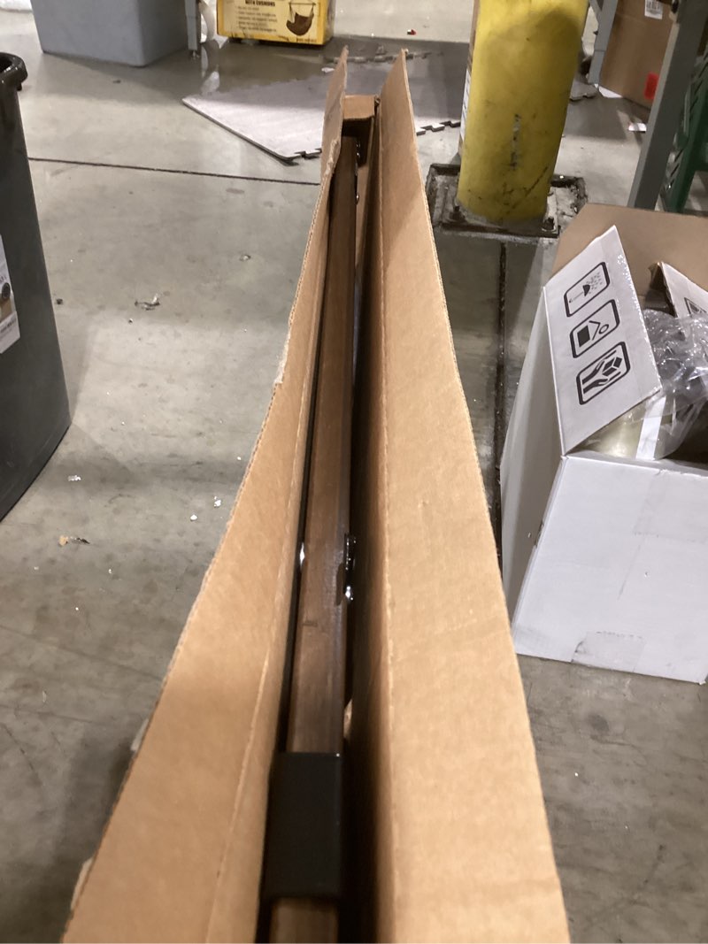 Condition photo showing As Is for Evenflo Expansion Walk-Thru Room Divider Baby Gate, Farmhouse Collection