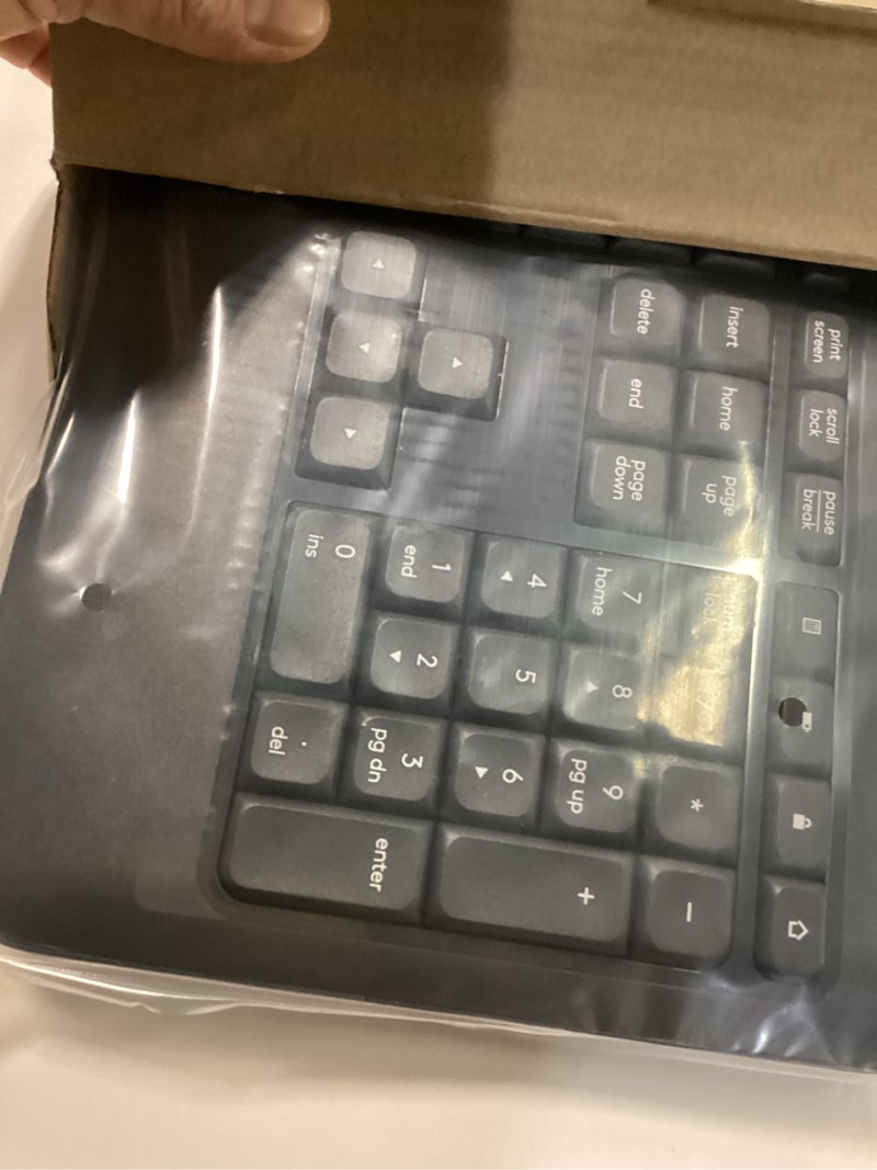 Condition photo showing Good Condition for Logitech MK540 Advanced Wireless Keyboard and Mouse Combo for Windows, 2.4 GHz Unifying USB-Receiver, Multimedia Hotkeys, 3-Year Battery Life, for PC, Laptop 2024 Model
