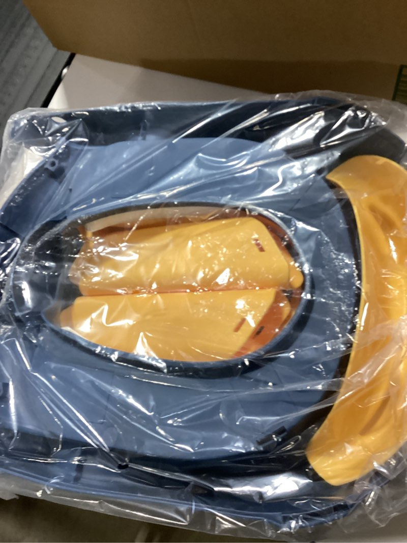 Condition photo showing Good Condition for Potty Training Seat, Upgrade Toddler Toilet Seat for Kids Boys Girls, 2 in 1 Potty Training Toilet for Kids, Splash Guard Anti-Slip Pad Step Stool?Blueyellow? Blue/Yellow
