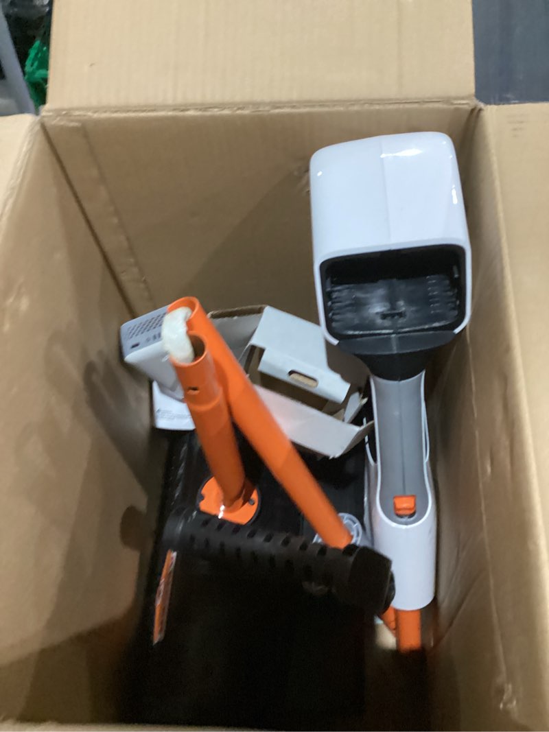 Condition photo showing As Is for Litheli Cordless Electric Snow Shovel, 20V 12-Inch Snow Thrower with Adjustable Auxiliary Handle, Battery Powered Snow Blower, 4.0Ah Battery Included 12-Inch with U20 battery