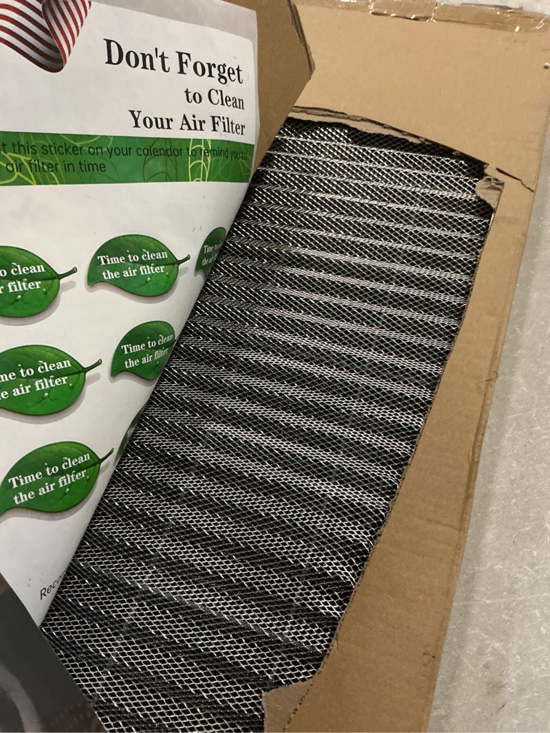 Condition photo showing Good Condition for UBeesize 20x25x1 Reusable Electrostatic Air Filter HVAC AC Furnace Filter,MERV 8,Washable, Lasts a Lifetime,Permanent Air Filter,Breathe Fresher,Home And Office(Actual Size:19.75x24.65x0.82 Inch) 25" x 20" x 1" Air Filter