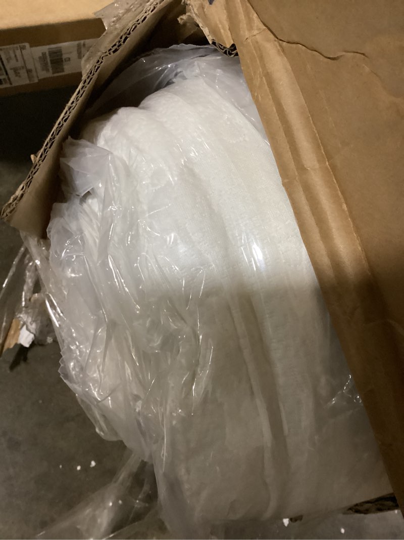 Condition photo showing As Is for queen,12inch queen hybrid mattress in a box memory foam mattress size firm with individual pocket spring upgrade zoned support medium firm memory fat mattress white queen 12inch