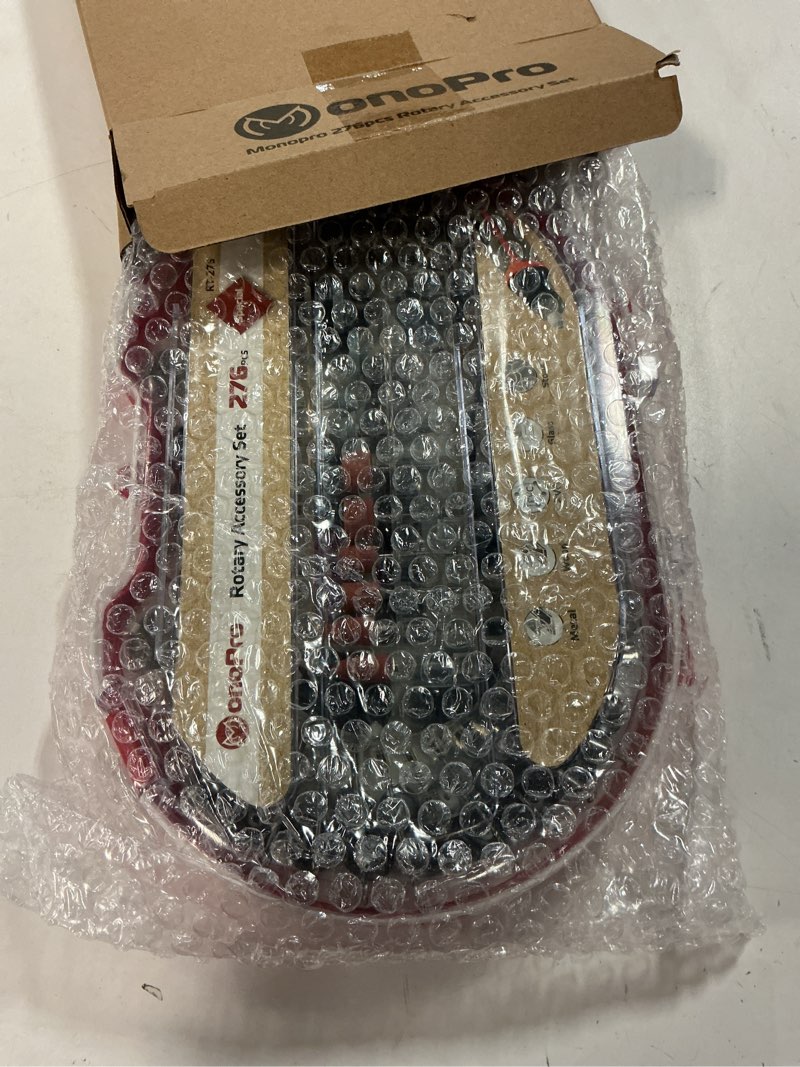 Condition photo showing New/Like New for monopro 276pcs rotary accessory set