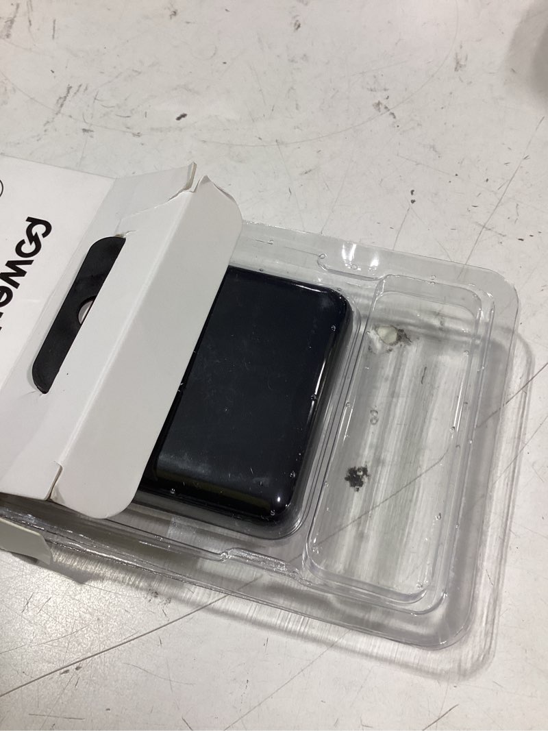 Condition photo showing As Is for liquipel powertek 10,000mah compact power bank 20w pd fast charge usb-c and usb-a