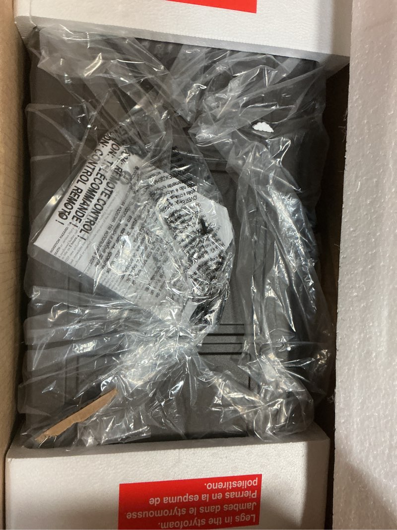 Condition photo showing As Is for duraflame Infrared Quartz Electric Stove Heater - DFI-591-02 - Bronze