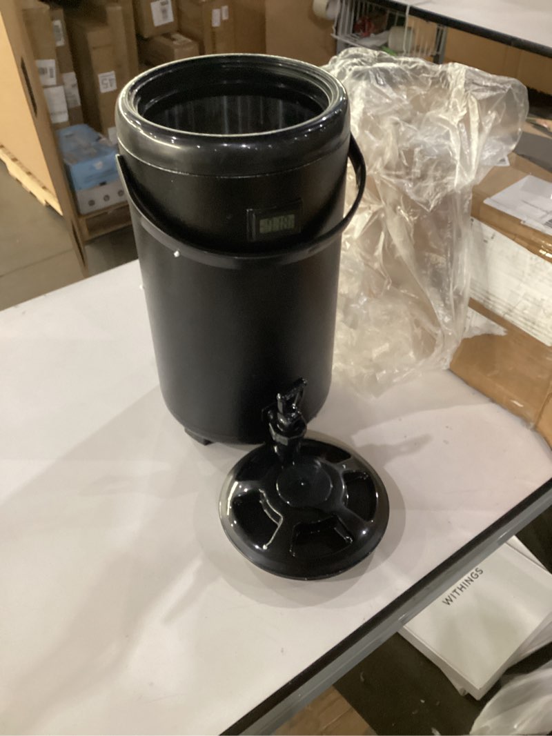 Nalison Electric Heating Insulated Beverage Dispenser-12 L/3.2 Gallon Hot Drink Beverage for Caterin (BROKEN CAP)