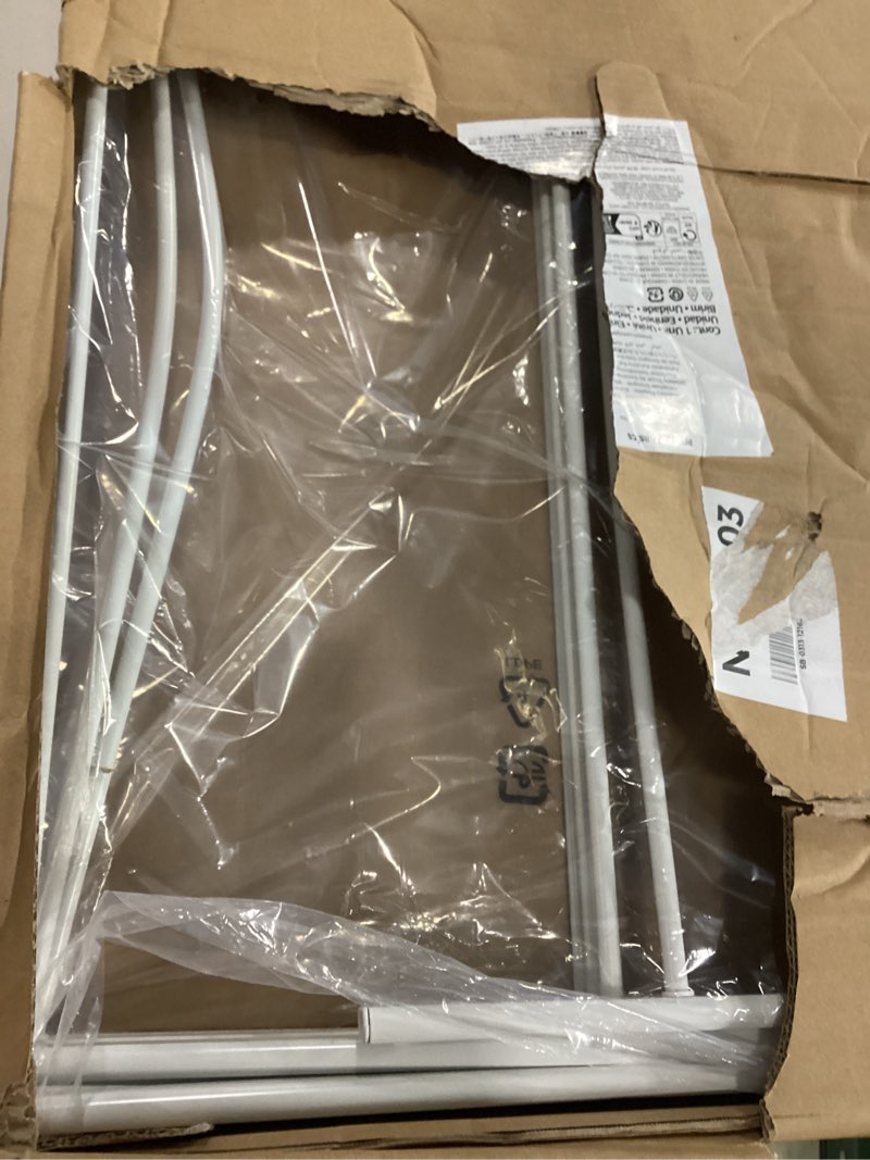 Condition photo showing Good Condition for Amazon Basics Foldable Portable Laundry Rack for Air Drying Clothing, Indoor Outdoor Use - 14.5" D x 29.5" W x 41.8" H, White