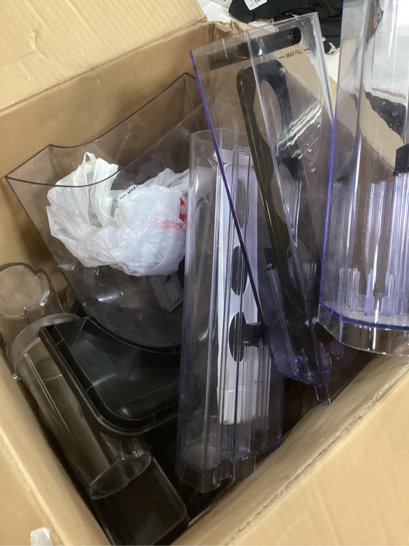 Condition photo showing As Is for Coffee maker and blender rebounds